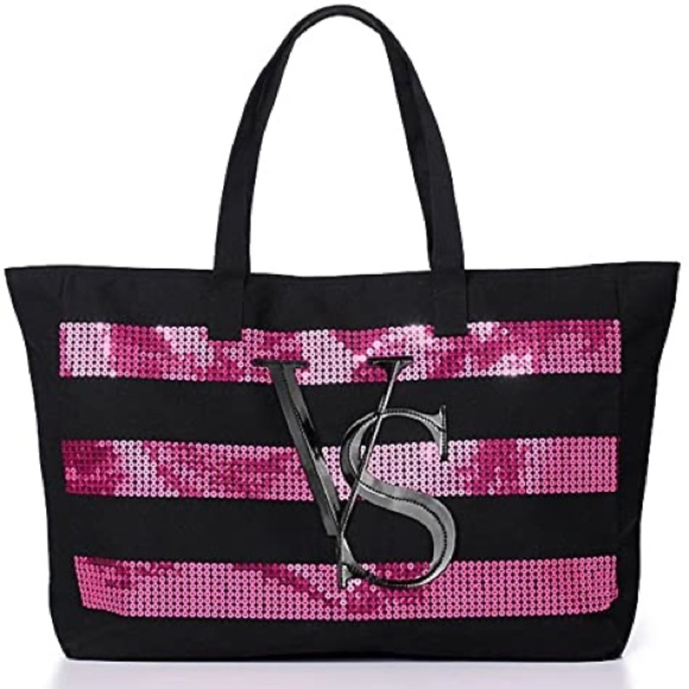 SOLD- VS Victoria's Secret Rhinestone Tote Bag (BNIP)